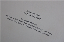 1936 'Fifty Years of American Golf' Ltd Ed  #22/355 Book Signed by Author H.B. Martin w/Slipcover