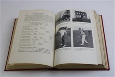 1936 'Fifty Years of American Golf' Ltd Ed  #22/355 Book Signed by Author H.B. Martin w/Slipcover