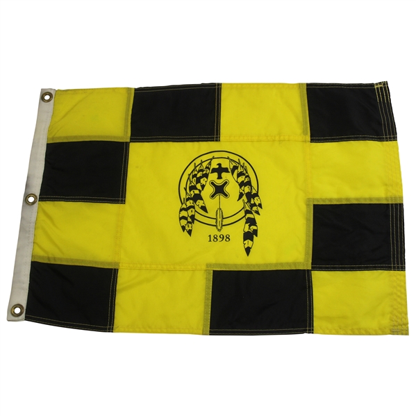 The Minikahda Club 1898 Checkered Course Flag