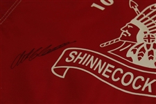 Retief Goosen Signed 2004 US Open at Shinnecock Hills Red Flag JSA ALOA 