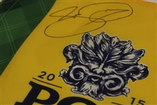 Jason Day Signed 2015 PGA at Whistling Straights Yellow Screen Flag JSA ALOA