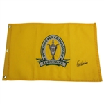 Venturi, Floyd, ChiCi & Jerry Rice Signed 2003 Sr PGA at Aronimink Embroidered Flags JSA ALOA