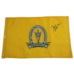 Venturi, Floyd, ChiCi & Jerry Rice Signed 2003 Sr PGA at Aronimink Embroidered Flags JSA ALOA