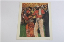 1966 'The History of Golf' 8 Original Lithographs in Booklet