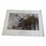 Lee Trevino Signed 1985 The British Open Royal Birkdale Silver Era Lithograph JSA ALOA