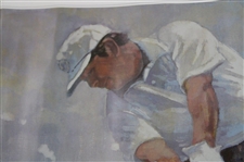 Lee Trevino Signed 1985 'The British Open Royal Birkdale' Silver Era Lithograph JSA ALOA
