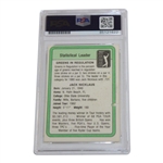 Jack Nicklaus Signed Pga Tour Statistical Leader Card PSA/DNA #85121622 Auto Grade 10