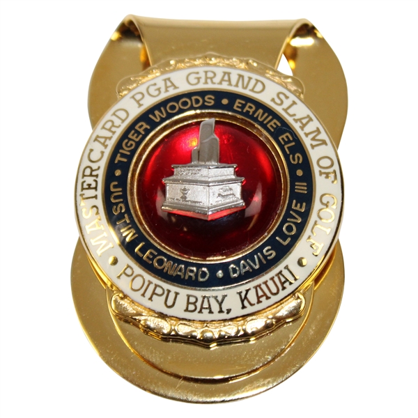 1997 Grand Slam of Golf at Poipu Bay Golf Course Commemorative Money Clip
