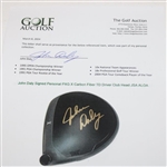 John Daly Signed Personal PXG X Carbon Fiber TD Driver Club Head JSA ALOA