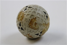 Vintage Mesh Pattern Diamond Golf Ball