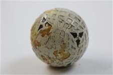Vintage Mesh Pattern Diamond Golf Ball