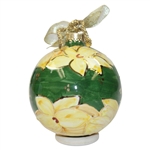 Masters Tournament Ceramic Holiday Ornament Green Goldenbell in Box