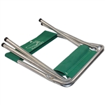 Classic Undated Masters Tournament Aluminum Green Cloth Folding Chair Seat