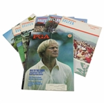 Seven (7) Professional Golfer Magazines From 1963-1983