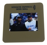 Tiger Woods Color Photo Negative - Joe Robbins 2002 US Open Bethpage Black 