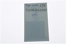 Tiger Woods Color Photo Negative - Brian Spurlock 2001