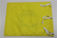 Dustin Johnson Signed 2020 Masters Tournament Embroidered Flag JSA ALOA