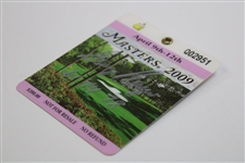 Gary Player Signed 2009 Masters Series Badge #Q02951 w/Years Won JSA ALOA 