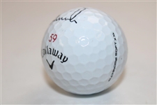 Annika Sorenstam Signed Callaway '59' Logo Golf Ball JSA ALOA