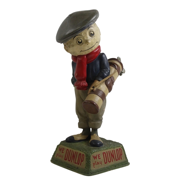 1940’s Dunlop Golf Man Paper Mache Advertising Figure