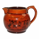 Circa 1900 Burslem Athlo Ware Pitcher