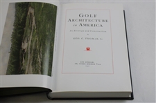 Golf Architecture In America By George C. Thomas Sleeping Bear Press Edition