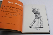 1957 'Ben Hogan's Five Lessons' 1st Edition Deluxe Book in Slipcase