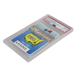 1995 Masters Tournament SERIES Badge #A03281 PSA Graded NM-MT 8 #69817025 - Tiger Masters Debut