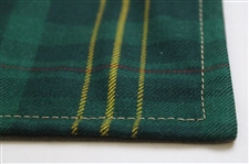 Jack Nicklaus Signed Masters Ltd Ed Tartan Flag with Years won JSA ALOA