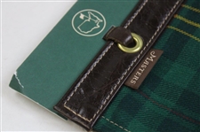Jack Nicklaus Signed Masters Ltd Ed Tartan Flag with Years won JSA ALOA