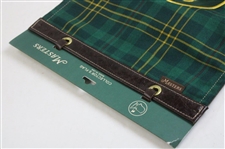 Jack Nicklaus Signed Masters Ltd Ed Tartan Flag with Years won JSA ALOA