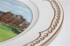 St. Andrews Ltd Ed AP No. 1 Millenium Aynsley Plate by Artist Bill Waugh