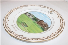 St. Andrews Ltd Ed AP No. 1 Millenium Aynsley Plate by Artist Bill Waugh
