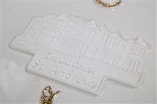 1995 The Old Course St. Andrews 'The Open' Plate No. 8 by Artist Bill Waugh in Box