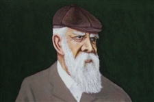Old Tom Morris 'The Niblick' Canvas Artist Proof #2/10 Produced from Original Painting - Framed