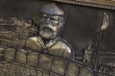 Old Tom Morris St. Andrews Artist Proof No. 4 Bronze Coated by Artist Bill Waugh