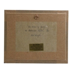 St. Andrews 1900-2000 'Home of Golf' Bronze Coated Ltd Ed #15/100 by Artist Bill Waugh