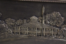 Augusta National GC 2000 Clubhouse Coated Bronze #5/50 by Artist Bill Waugh