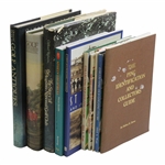 Ten (10) Various Golf Books - Price Guides, Course History, Augusta National & more