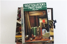 Ten (10) Various Golf Books - Willie Park, Historical Dictionary, Golf Club Value & more