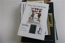 Ten (10) Various Golf Books - Peter Yago, McEwan, Golf Ball Price Guide & more