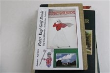 Ten (10) Various Golf Books - Peter Yago, McEwan, Golf Ball Price Guide & more