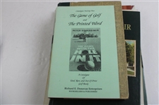 Ten (10) Various Golf Books - Peter Yago, McEwan, Golf Ball Price Guide & more