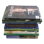 Ten (10) Various Golf Books - Chuck Furjanic, Long Island, Golfer's Library & more