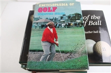 Ten (10) Various Golf Books - Bobby Jones at Augusta, MGA, Tom Bendelow & more