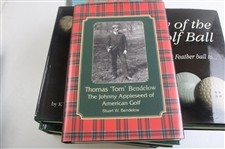 Ten (10) Various Golf Books - Bobby Jones at Augusta, MGA, Tom Bendelow & more