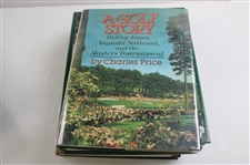 Ten (10) Various Golf Books - Bobby Jones at Augusta, MGA, Tom Bendelow & more