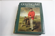 Ten (10) Various Golf Books - Bobby Jones at Augusta, MGA, Tom Bendelow & more