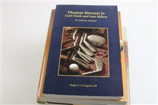 Ten (10) Various Golf Books - Club Trademarks, St Andrews, Georgiady & more