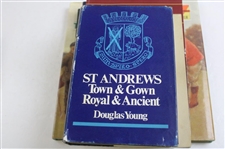 Ten (10) Various Golf Books - Club Trademarks, St Andrews, Georgiady & more